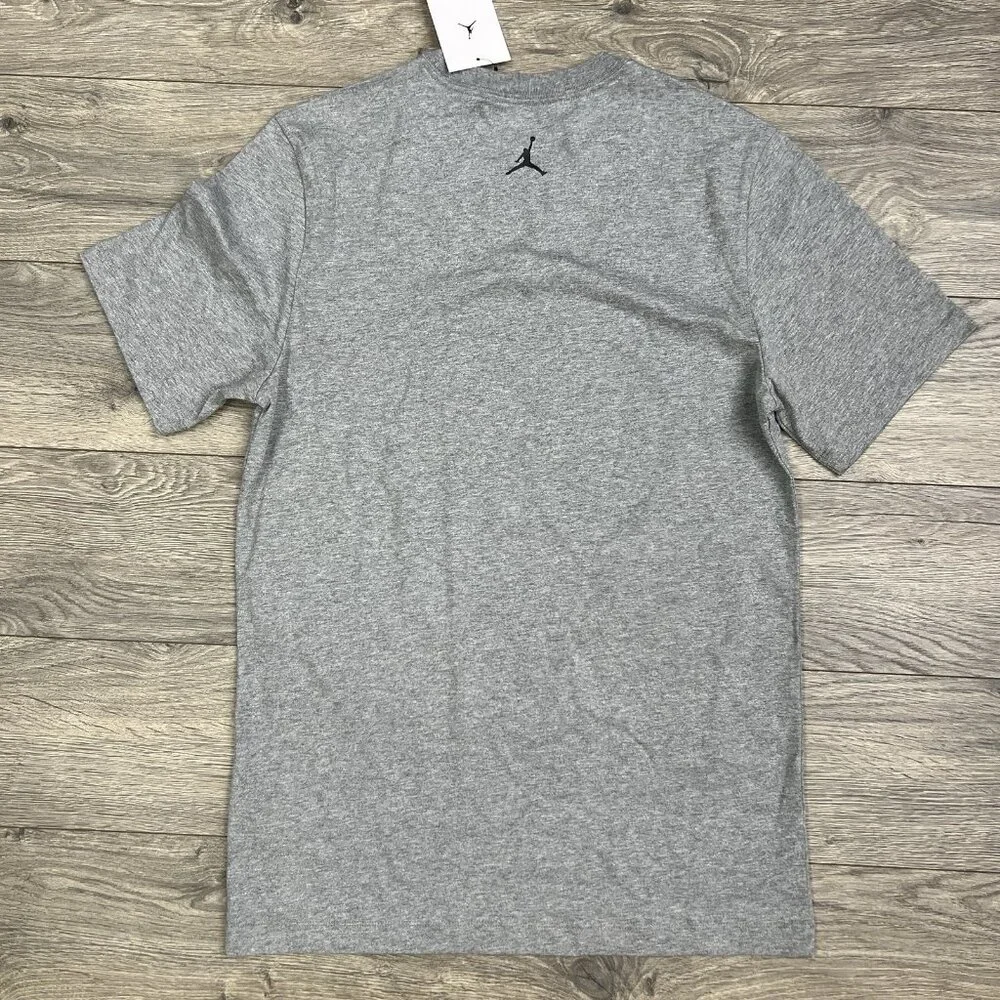 Jordan T Shirt Size Small Mens Grey Brand Dunk Graphic